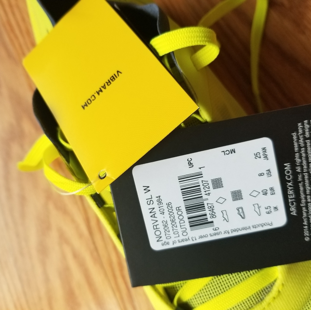 Arc'teryx Norvan SL W Sz 8